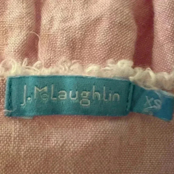 J. McLaughlin Maryann Linen Dress in Peony - Picture 7 of 9